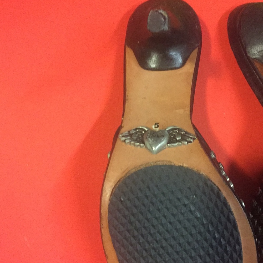Bridget rhinestone black sandals - Picture 3 of 5